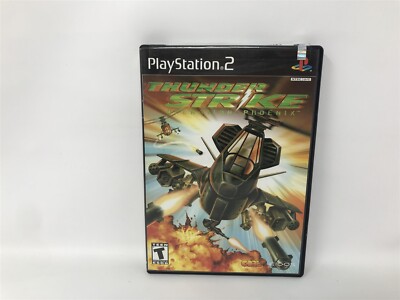 Thunder Strike: Operation Phoenix - Sony Playstation 2 PS2 - Complete In Box CIB