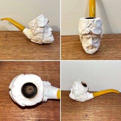 Bacchus Block Meeschaum Pipe