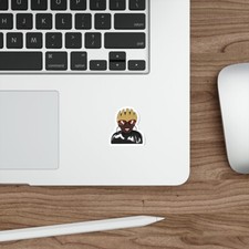 “Supa Dupa Fly” Missy Elliott Illustration Die-Cut Water-resistant Stickers