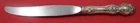 Violet By Wallace Sterling Silver Dinner Knife Modern 9 1/2"