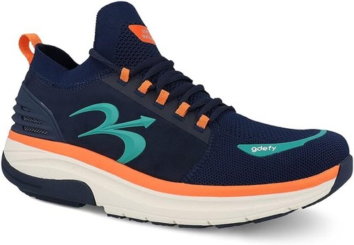 GDEFY Men's MATeeM Cross-Trainer Shoes | Hybrid VersoShock Pain Relief & Support | EVA Sole, Fabric/Synthetic Upper