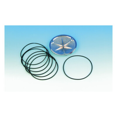 James Derbycover Dichtring Flat O-Ring für Harley-Davidson Twin Cam, M8 06-22
