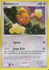 1x Buneary - DP06 - Promotional Heavily Played Pokemon Diamond & Pearl - Black S on eBay