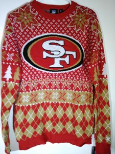 san francisco 49ers ugly christmas sweater