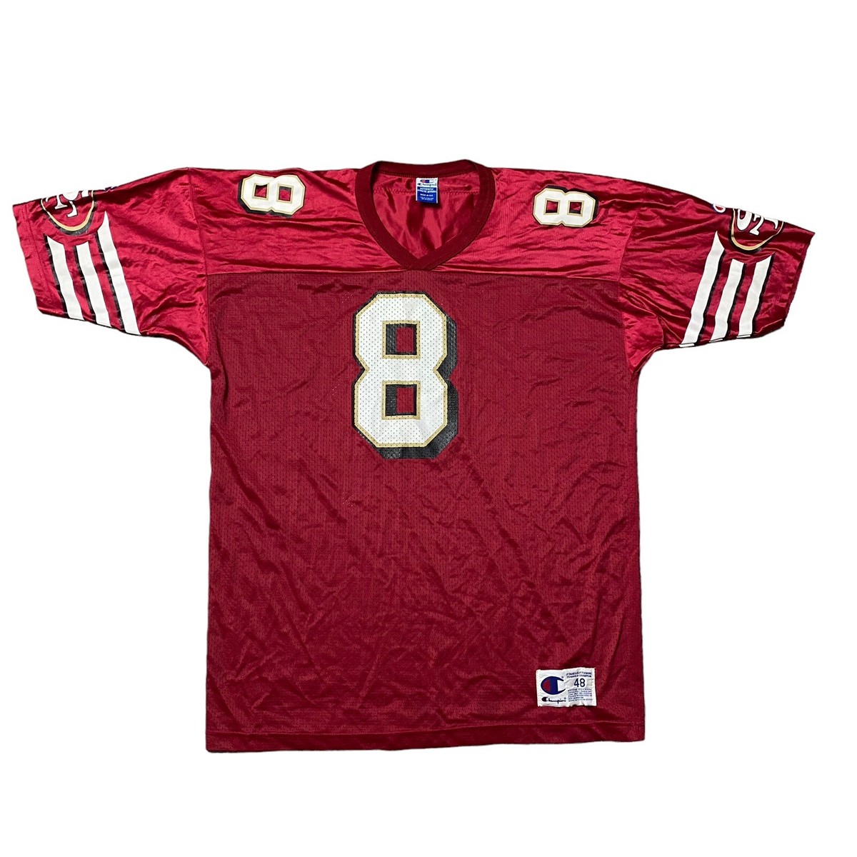 ユニフォーム Champion Steven Young 49ers NFL Jerseys Vintage Steve Young San Francisco 49ers NFL Champion Jersey