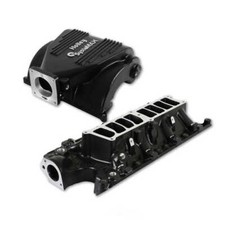 Holley Systemax Intake Black Ceramic Coated For Ford Small Block V8 300-72bk