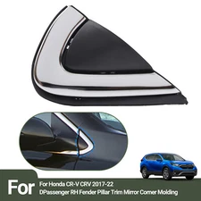RIGHT Window Mirror Fender Corner Molding Triangle Trim For 2017-2022 Honda CR-V