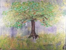 Abstract Acrylic Painting By Artist 