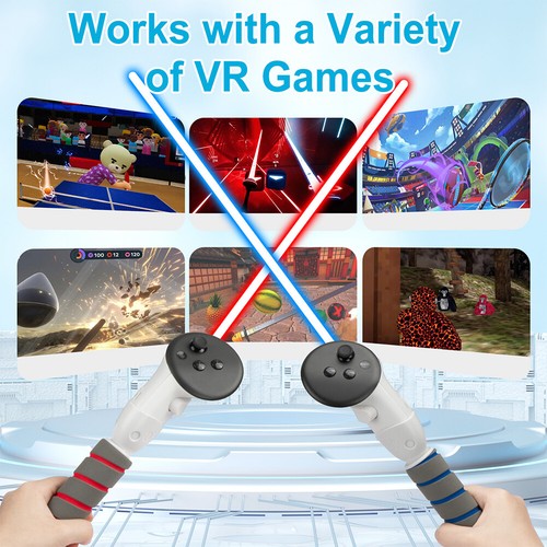 Uchwyt VR -Załącznik Akcesoria Rozszerzenie Uchwyt do Meta Quest 3s / Quest 3 - Zdjęcie 11 z 11
