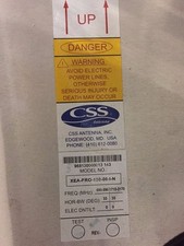 XEA-FRO-130-00-I-N CSS ANTENNA 698-896 /1710-2170MHZ MHz X-Pol Stadium Antenna