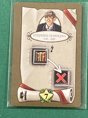 Newton Board Game Promo, Stephen Hawking