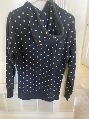 Supreme x Comme Des Garcons Navy Polka Dot Red Box Logo Hoodie | eBay