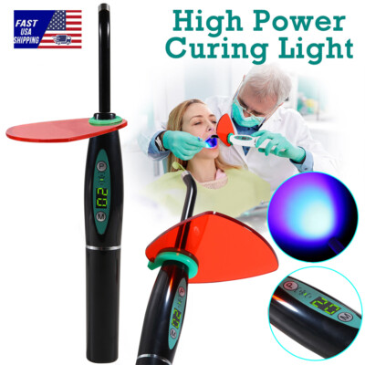 Lampe De Polymérisation Dentaire LED Sans Fil 1 Seconde - Photopolymériseur Portable