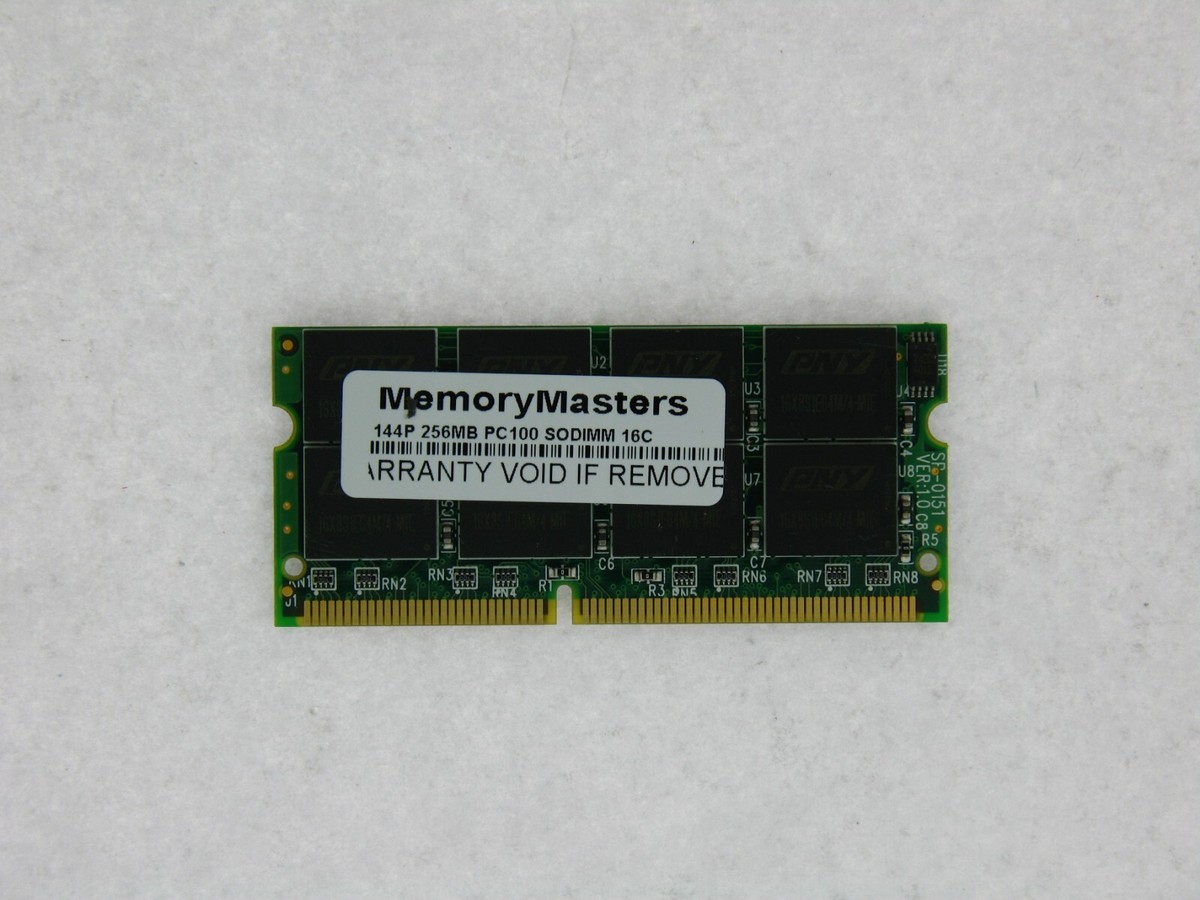 256MB PC100 SDRAM DIMM Memory - 168 Pin For Older Dell Dimension & Compatible PCs 11 thumbnail image