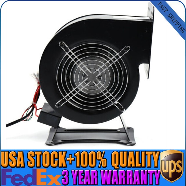 Outdoor Wood Furnace Boiler Blower 110V 120W Round Flange Blower Fan 2600r/min eBay