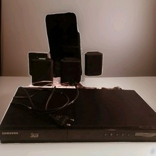 Samsung 3D Blu-Ray Player Dolby Surround 5.1 👍HTF 4500 Integ, Amplifier + Speakers 