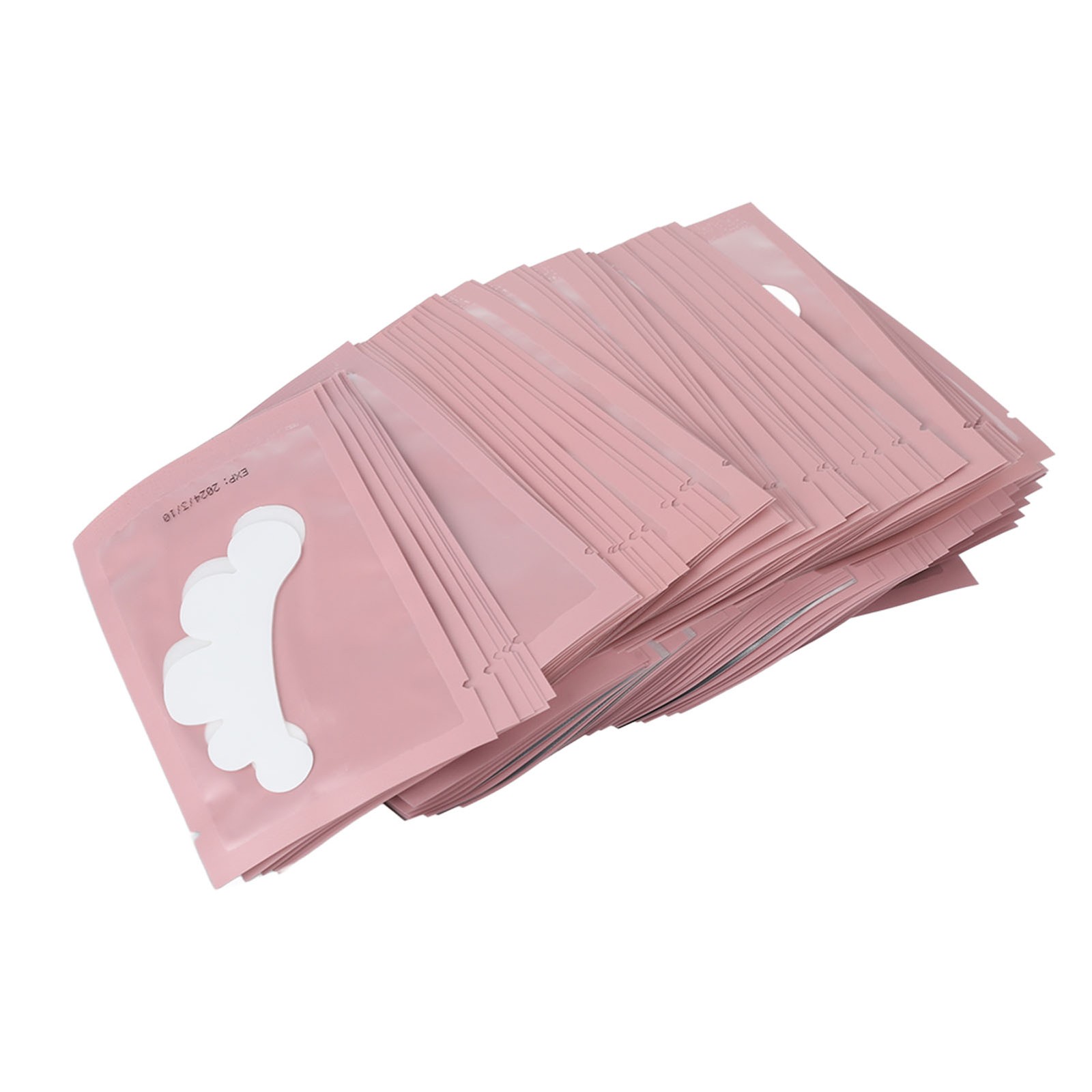 NEW 100 Pairs Grafted Eyelashes Isolation Pads Petal Shape Non Woven Eyeshadow S