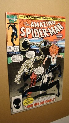 AMAZING SPIDER-MAN 283 *NM+ 9.6* VS MONGOOSE 1ST APPEARANCE HOB-GOBLIN ABSORBING