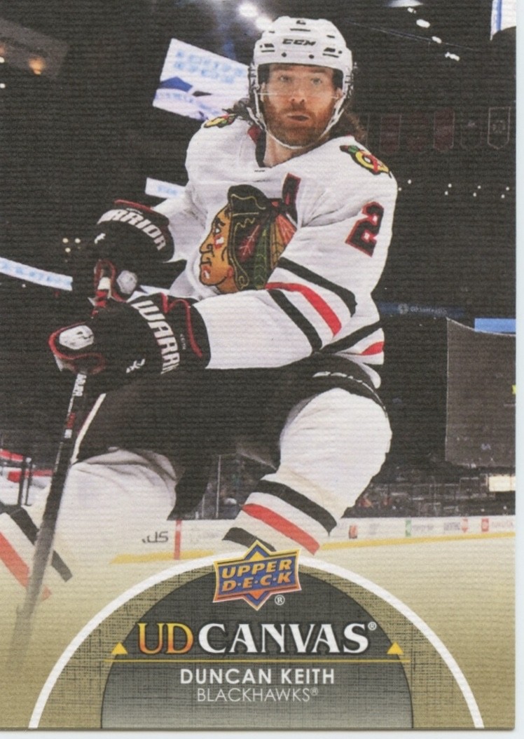 2021-22 Upper Deck UD Canvas #C19 Duncan Keith