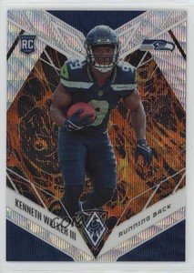 2022 Panini Phoenix Rookies Lava /175 Kenneth Walker III #118 Rookie RC