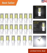20pcs Super Bright 500 Lumen Led Bulbs For Rv Trailer Xenon White 6000k