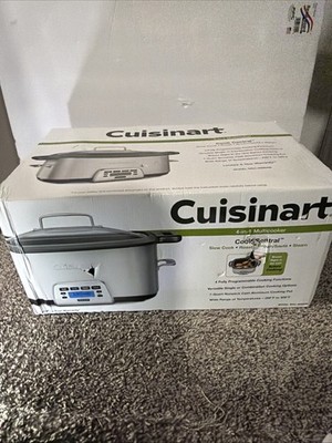 Multicooker 7 Quart 4-in-1 Cook Central Cuisinart Stainless Steel MSC-800
