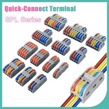 Quick-Connect Terminal In line Electrical Connectors Wire Block Cable Terminal