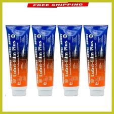 4-Pack Lubri-Film Plus Food Safe Lubricant - 4oz O-Ring Grease for Machines