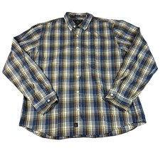 Abercrombie And Fitch Men Multicolor Long Sleeve Button Down Shirt Size Large