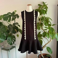 Redvalentino Scalloped Mini Dress Ay8