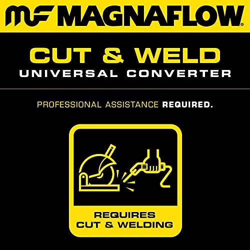 MagnaFlow Catalytic Converter 54055: 2.25"/2.25" Inlet/Outlet, OEM Grade,  - Picture 5 of 5