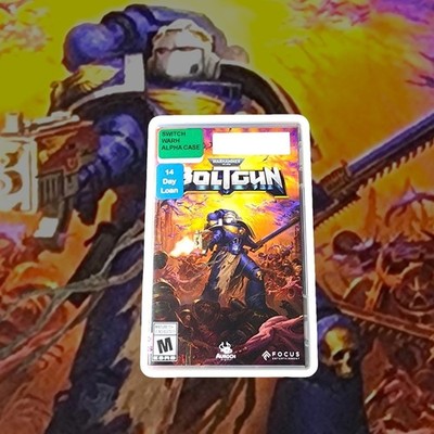 Warhammer 40,000 Boltgun Nintendo Switch Used Video Game Free Shipping