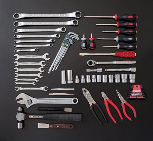 Set cassetta degli attrezzi serie TSA4331 (NERO) NUOVO - Immagine 2 di 4