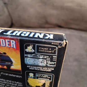 Knight Rider Nintendo NES completo di scatola CIB