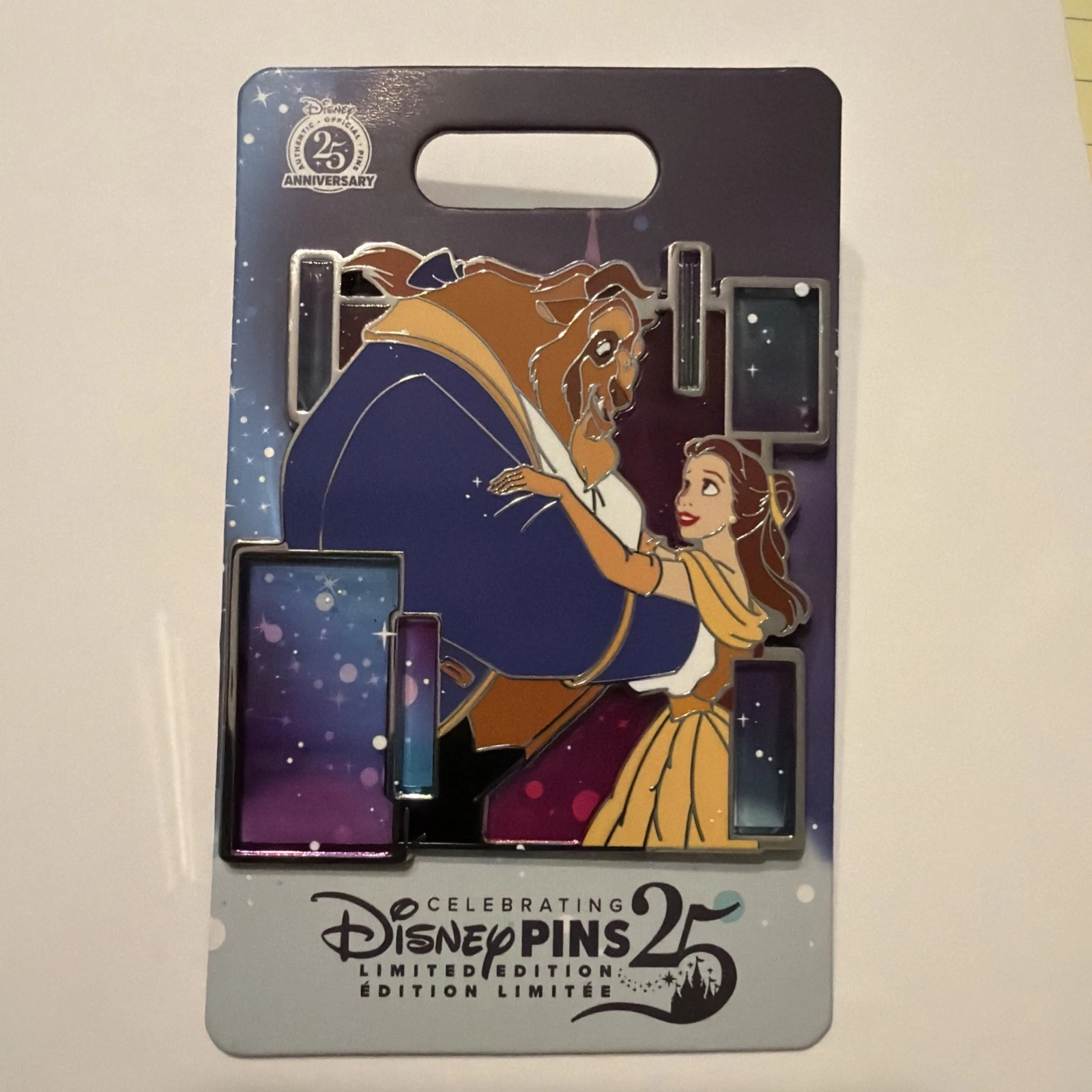 2025 Disney Beauty and the Beast Pin The Most Magical Place on Earth LE 2200