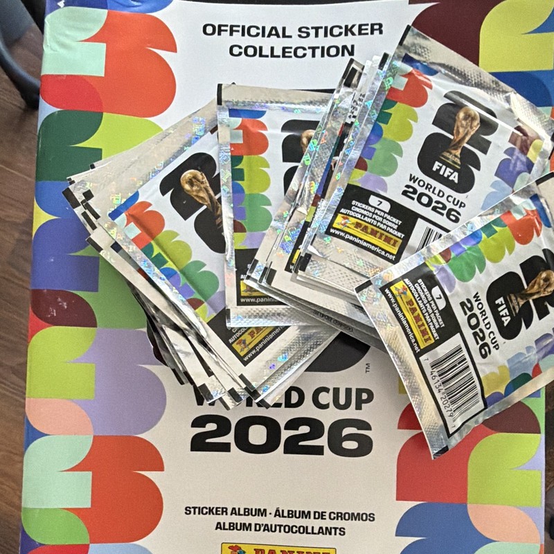 Panini FIFA World Cup 2026 Official Sticker Collection Pack - 7 Stickers
