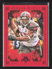 2015 Panini Gridiron Kings #94 Gerald McCoy Red Framed Tampa Bay Buccaneers (JT)