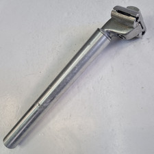 Velas Sattelstütze Sattelstütze 30,0mm 300mm lang Retro silber Fahrrad MTB Alu