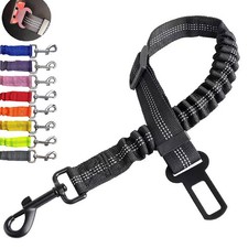 Nylon Safety Car Seat Belt Adjustable Pet Dog Cat Leash Strap