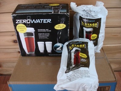 Zero Water 5 Stage Advanced Filtration 2 Pack Replacement Water Filters ZR-017