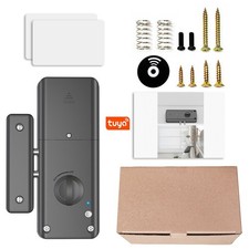 Tuya/TTlock Invisible Smart Door Lock Keyless Entry Door Lock For Wooden Door IC