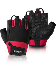 SIMARI Workout Gloves for Men Women, Full Palm Protection, Size L
