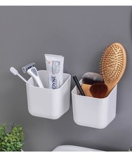 Wall Mounted Toothbrush Holder Adhesive Wall Holder for Tooth Brush,Electric ...