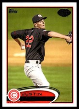 Justin Nicolino 2012 Topps Pro Debut #137 Vancouver Canadians MLB READ FREE SHIP