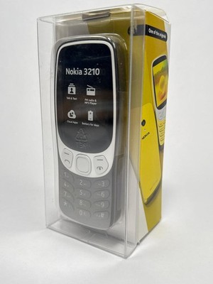 Nokia 3210 Dual SIM GSM Unlocked Phone Basic Mobile Grunge Black