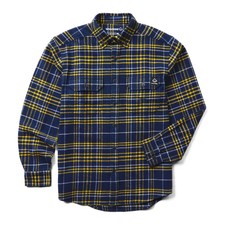 Wolverine Men Glacier Heavyweight Long Sleeve Flannel Shirt Big Tall Apparel