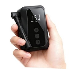 Electric Mini Bike Pump,Portable Bicycle with Digital Pressure Gauge,Smart
