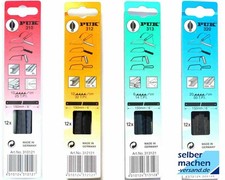 PUK® Sägeblätter 150 mm 12 Stück (Universal, Metall, Holz oder Metall fein)