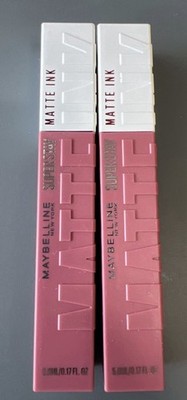 Maybelline Super Stay Matte Ink Liquid Lipstick~#15 Lover~New~ 2 Pack