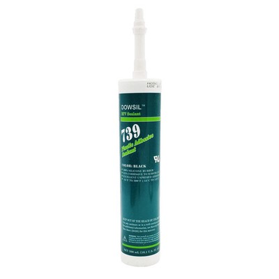 EXPIRED - Dow Corning RTV-739 Plastic Adhesive / Sealant - Black -300ml Lot# H05